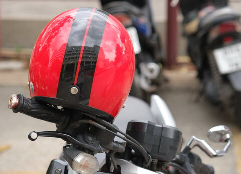 motorcycle helmet